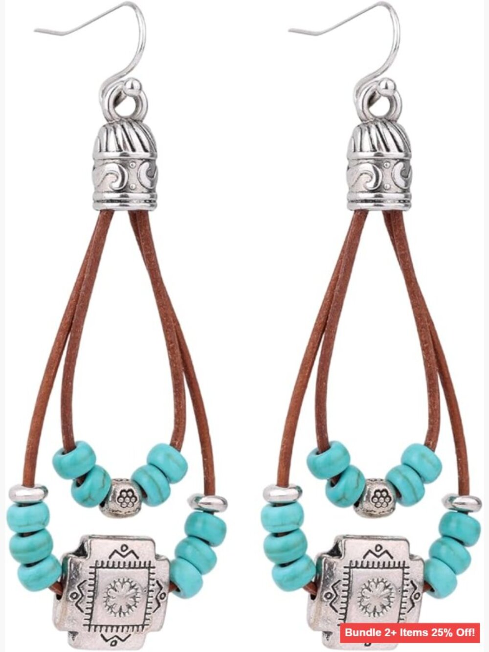 Lightweight Bohemian Dangle Drop Earrings for Western Music Festival Outfits